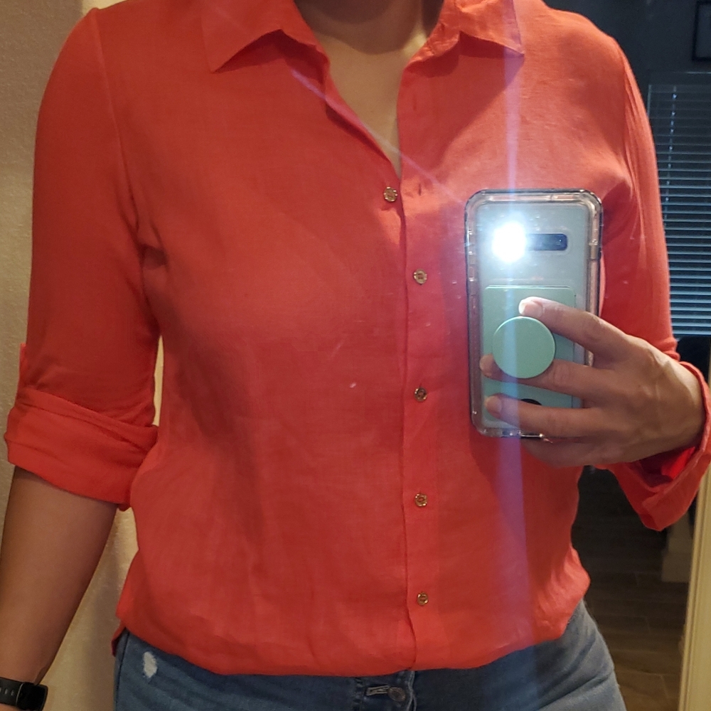 Calvin Klein long sleeve blouse